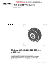 Nexen SSE-800 Manual Del Usuario