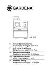 Gardena 1810 Manual De Instrucciones