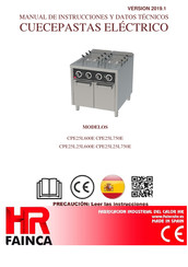 HR CPE25L25L600E Manual De Instrucciones