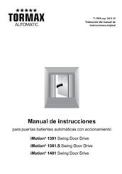 Tormax Automatic iMotion 1401 Manual De Instrucciones