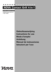 Nova 110500 Manual De Instrucciones