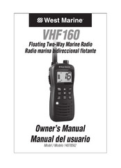 West Marine VHF160 Manual Del Usuario
