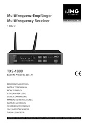 IMG STAGELINE TXS-1800 Manual De Instrucciones