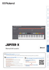 Roland JUPITER-X Manual Del Usuario