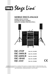 IMG STAGELINE DJC-300SUB Manual De Instrucciones