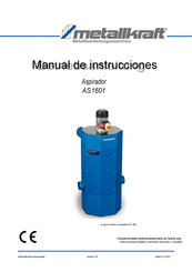 Metal Craft AS1601 Manual De Instrucciones