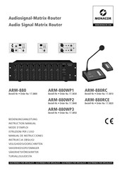 Monacor 17.3850 Manual De Instrucciones