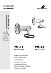 Monacor 17.3480 Manual De Instrucciones