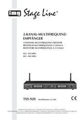 IMG STAGELINE 25.5240 Manual De Instrucciones