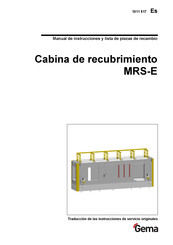 Gema MRS-E Manual De Instrucciones