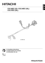 Hitachi CG 27EC (SL) Instrucciones De Manejo