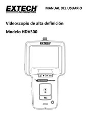 Extech Instruments HDV500 Manual Del Usuario