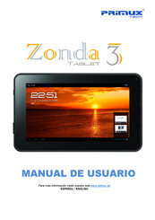 Primux Zonda 3 Manual De Usuario