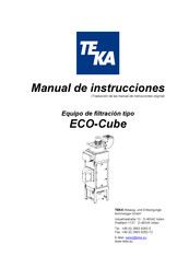 Teka ECO-Cube Manual De Instrucciones