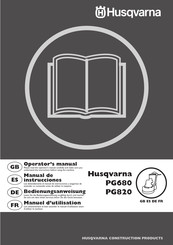 Husqvarna PG 680 Manual De Instrucciones