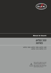 D.A.S. ARTEC-S15 Manual De Usuario