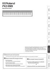 Roland RD-88 Manual Del Usuario