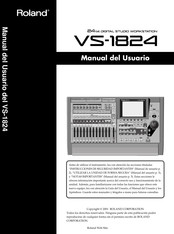 Roland VS-1824 Manual Del Usuario