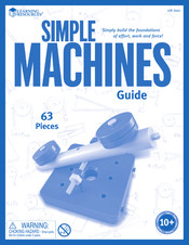 Learning Resources Simple machines Manual De Instrucciones