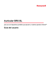 Honeywell SRX-SL Manual De Instrucciones