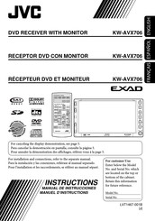 JVC EXAD KW-AVX706 Manual De Instrucciones