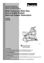 Makita LS1016 Manual De Instrucciones