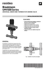 resideo Braukmann UMV500-LF Series Manual De Instrucciones