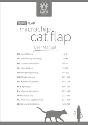 Sure Flap Microchip cat flap Manual De Usuario