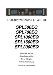 Skytec SPL700EQ Manual De Instrucciones