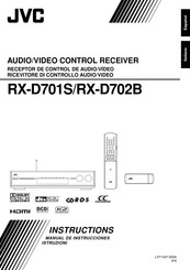 JVC RX-D701S Manual De Instrucciones