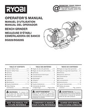 Ryobi BG828G Manual Del Operador