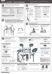 Roland V-Drums TD-27KV Guia De Instalacion