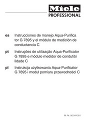 Miele professional G 7895 Instrucciones De Manejo