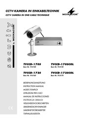 Monacor security TVCCD-170SCOL Manual De Instrucciones