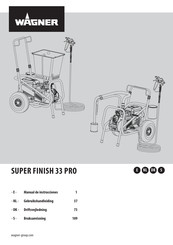 WAGNER SUPER FINISH 33 PRO Manual De Instrucciones