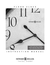 Howard Miller Floor Clock Manual De Instrucciones