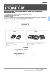 Omron H7GP Manual De Instrucciones