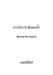 Wolder miBuk Ilusion Manual De Usuario