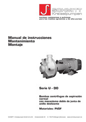 SCHMITT U-DO 150 Manual De Instrucciones