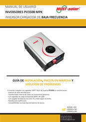 must-solar PV3500 10KW-48V Manual De Usuario