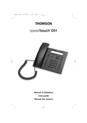 THOMSON SpeedTouch D51 Manual Del Usuario