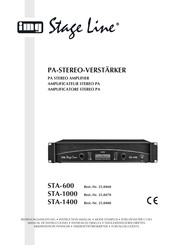 IMG STAGELINE 25.0470 Manual De Instrucciones