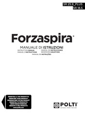 POLTI FORZASPIRA SR18.5 Manual De Instrucciones