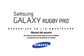 Samsung GalaxyRugby Pro Manual Del Usuario