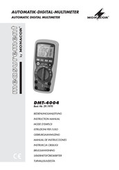 Monacor DMT-4004 Manual De Instrucciones