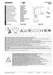 Siemens SQV91P30 Instrucciones De Montaje