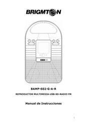 Brigmton BAMP-602-G Manual De Instrucciones