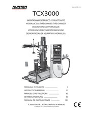 Hunter TCX3000 Manual De Instrucciones