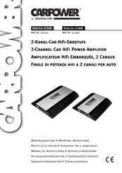 Monacor CARPOWER Vortex-2/400 Manual De Instrucciones