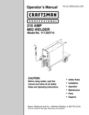 Craftsman 117.205710 Manual De Operación